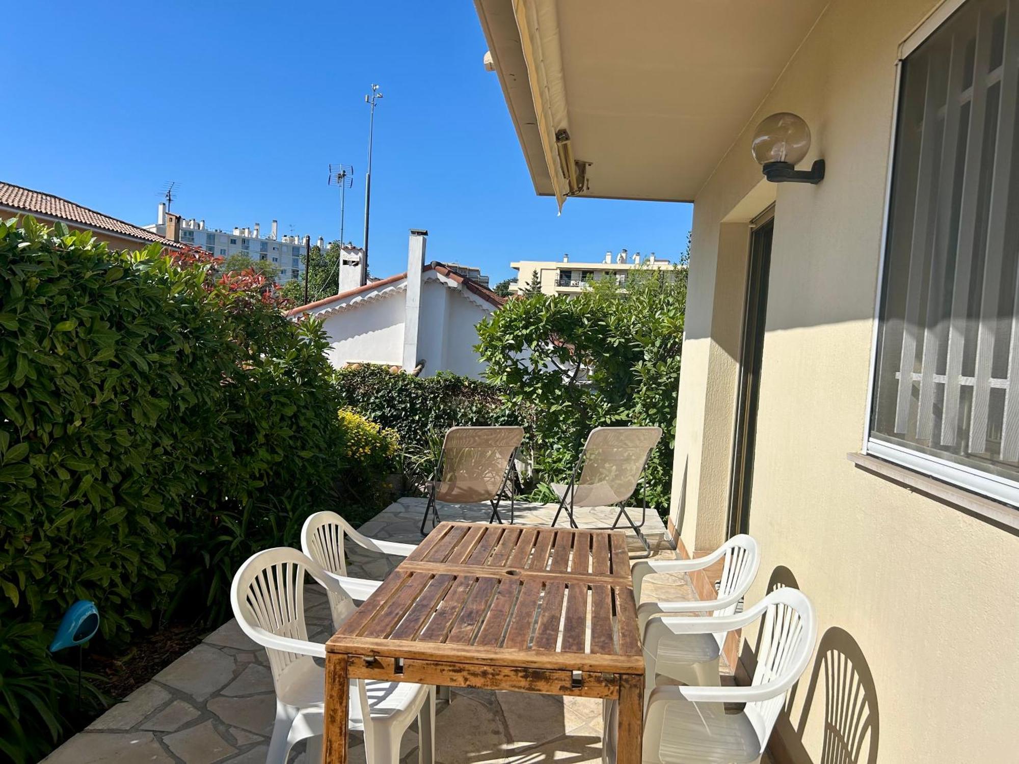 Les Ondes - Terrasse Rdc Villa Calme Parking Proche Plage Антиб Экстерьер фото